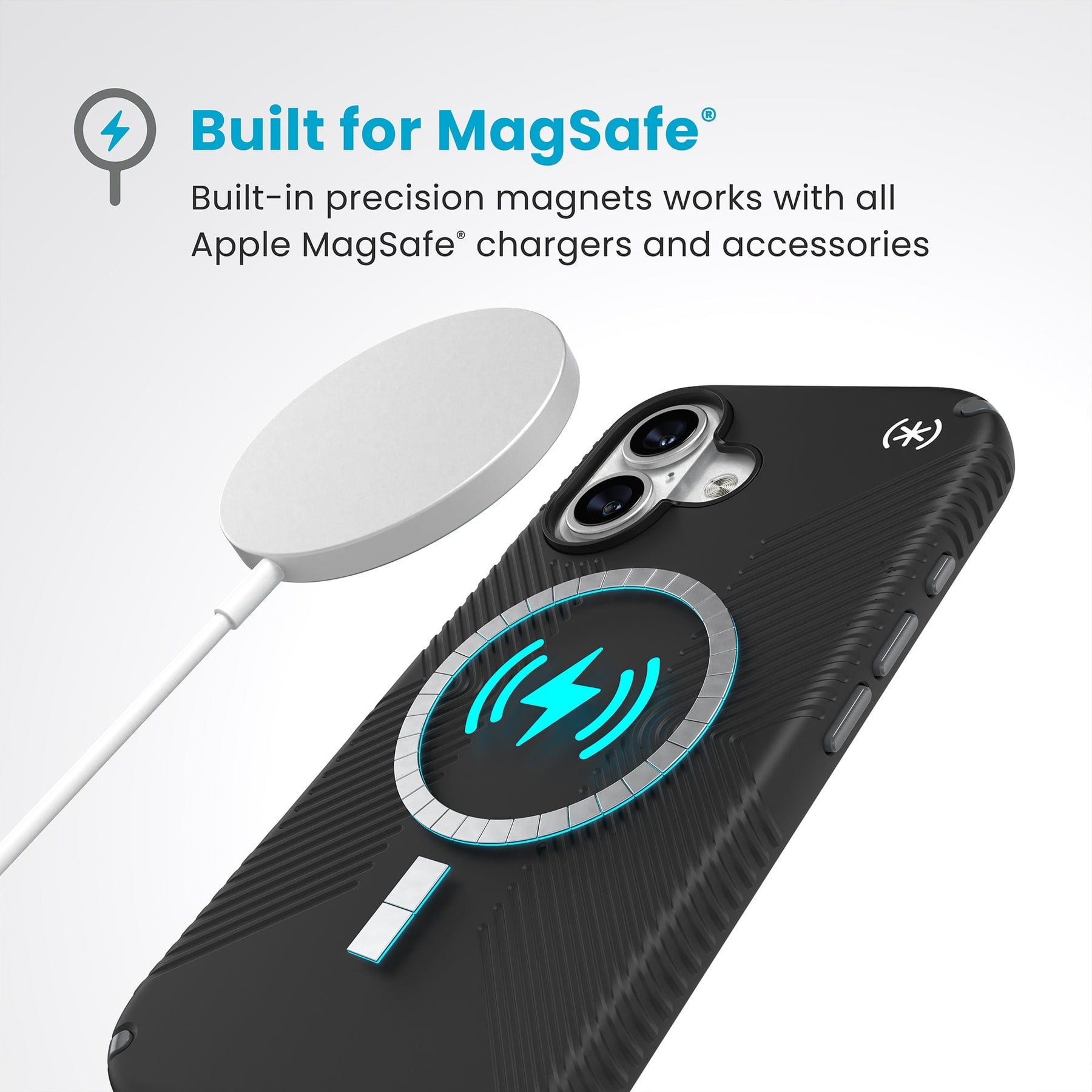 Presidio2 Grip MagSafe Apple iPhone 16 Case by Speck Products