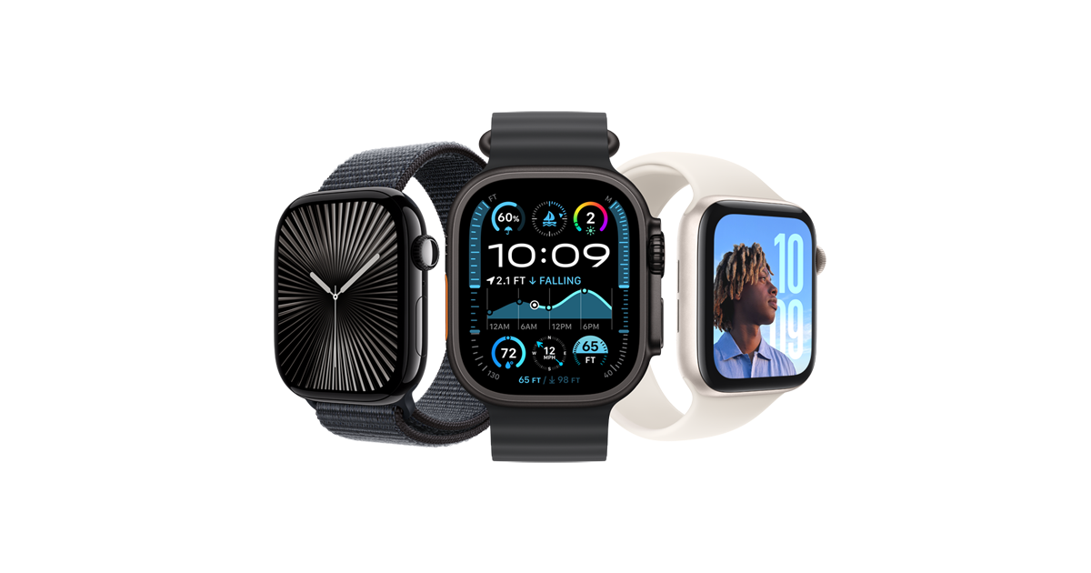 Apple Watch Ultra 2 vs Apple Watch Series 10 - Apple