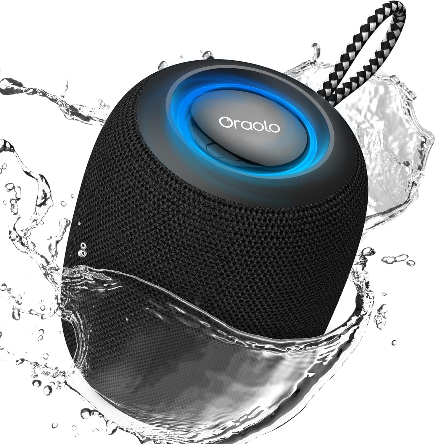 Oraolo Bluetooth Speaker, IPX7 Waterproof Portable Bluetooth Speaker