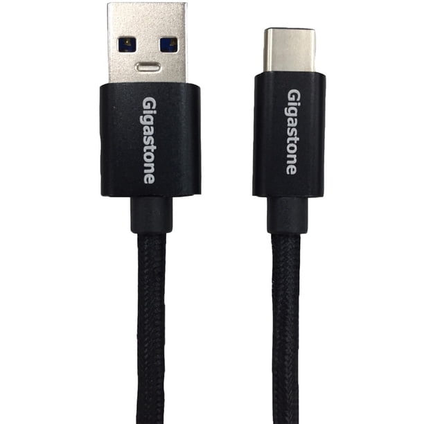Gigastone USB Type C Charging and Sync Cable USB 1.2M (4ft) Nylon