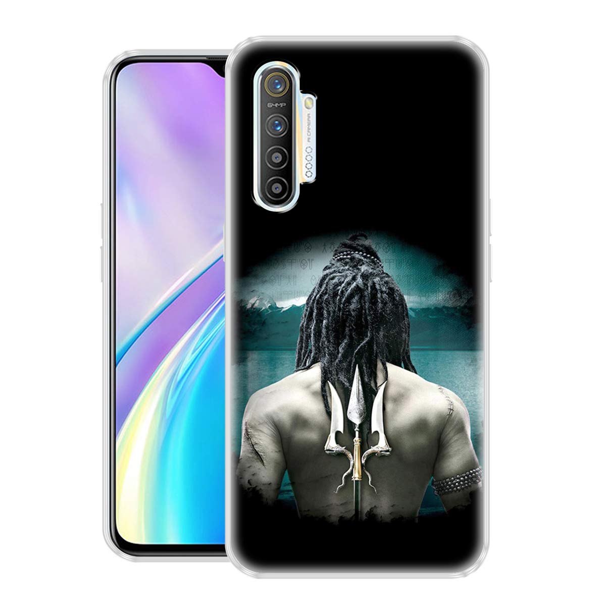 Fashionury "TRISHUL Soft Silicon Mobile Back Cover Case Compatible for