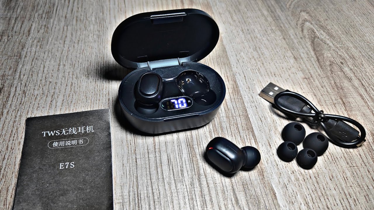 E7S TWS True Wireless Bluetooth Earbuds (Review) - YouTube