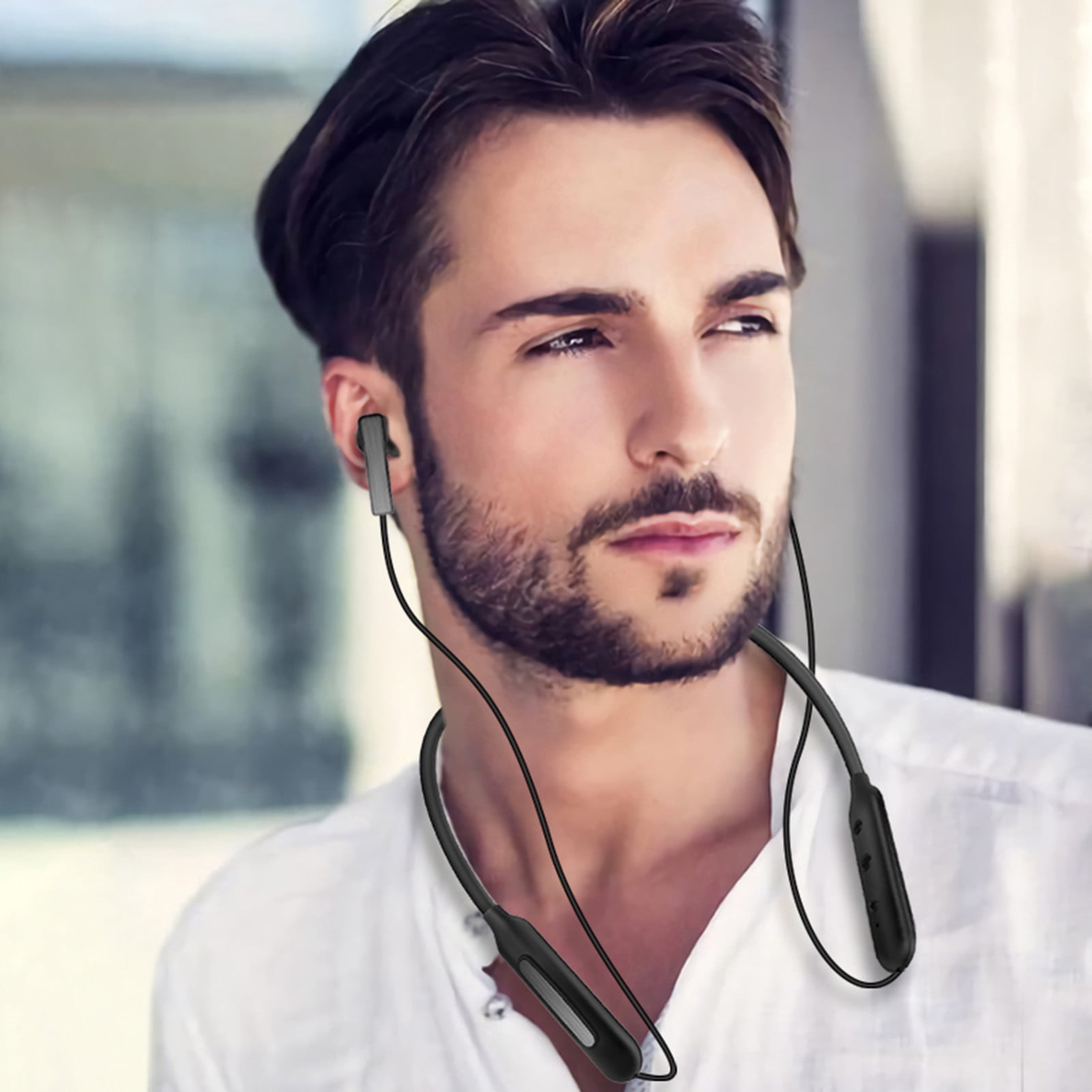 Banghong Bluetooth Neckband Headphones Flexible & Lightweight Wireless