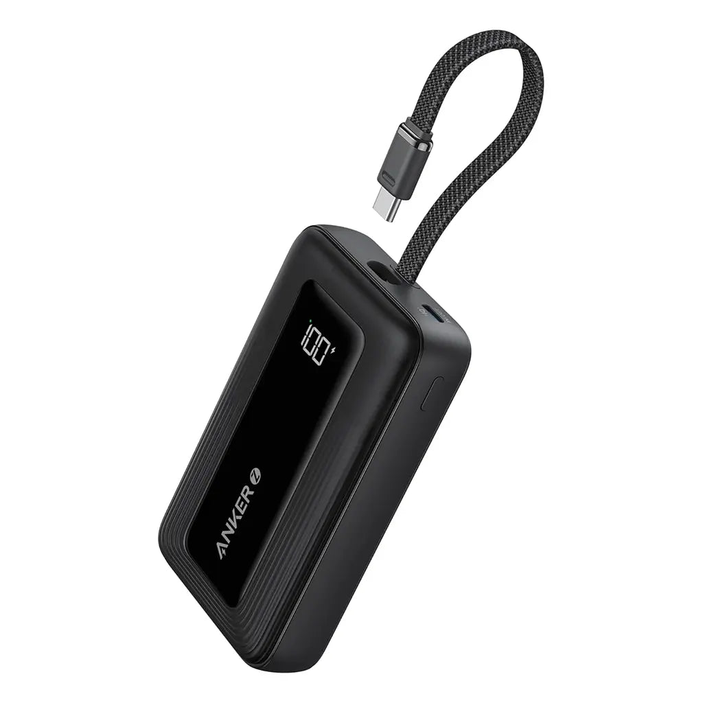 Anker Zolo Power Bank 20000mAh 30W with Built-in USB C Cable A1689