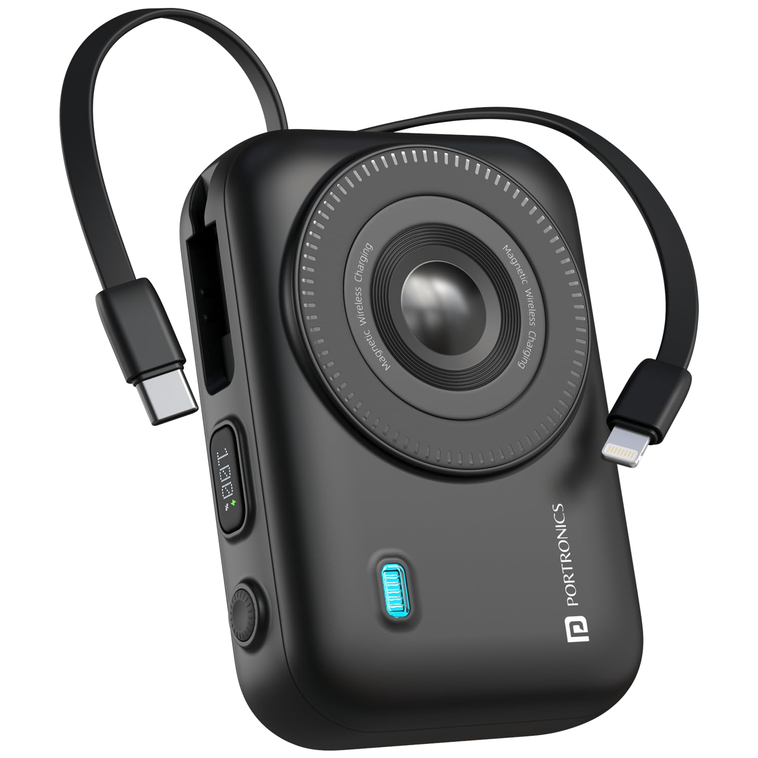 Portronics Power Shutter 20000mAh 15W Magnetic Wireless Fast Charging