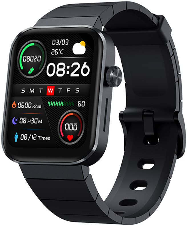 Mibro T1 Bluetooth Smart Watch, With 1.6-inch AMOLED HD Display, Health