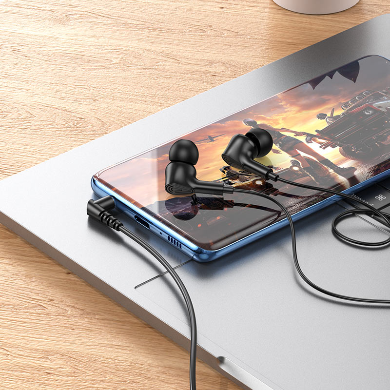 Wired earphones 3.5mm “M102 Ingenious" with mic - HOCO