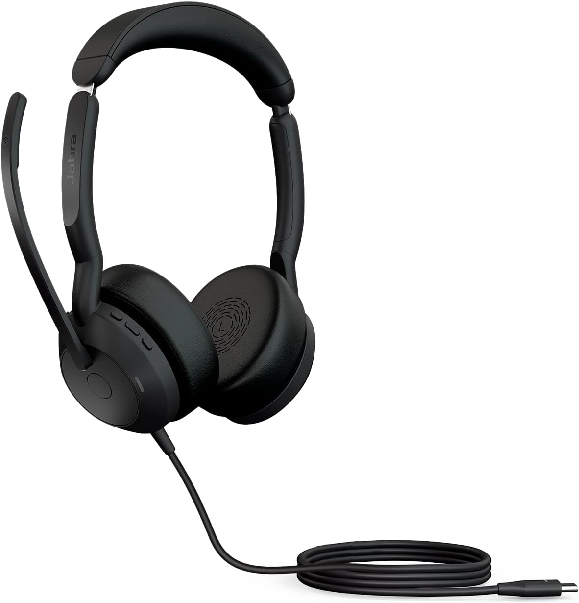 Jabra Evolve2 50 Wired Stereo Headset - Active Noise Cancelling - UC