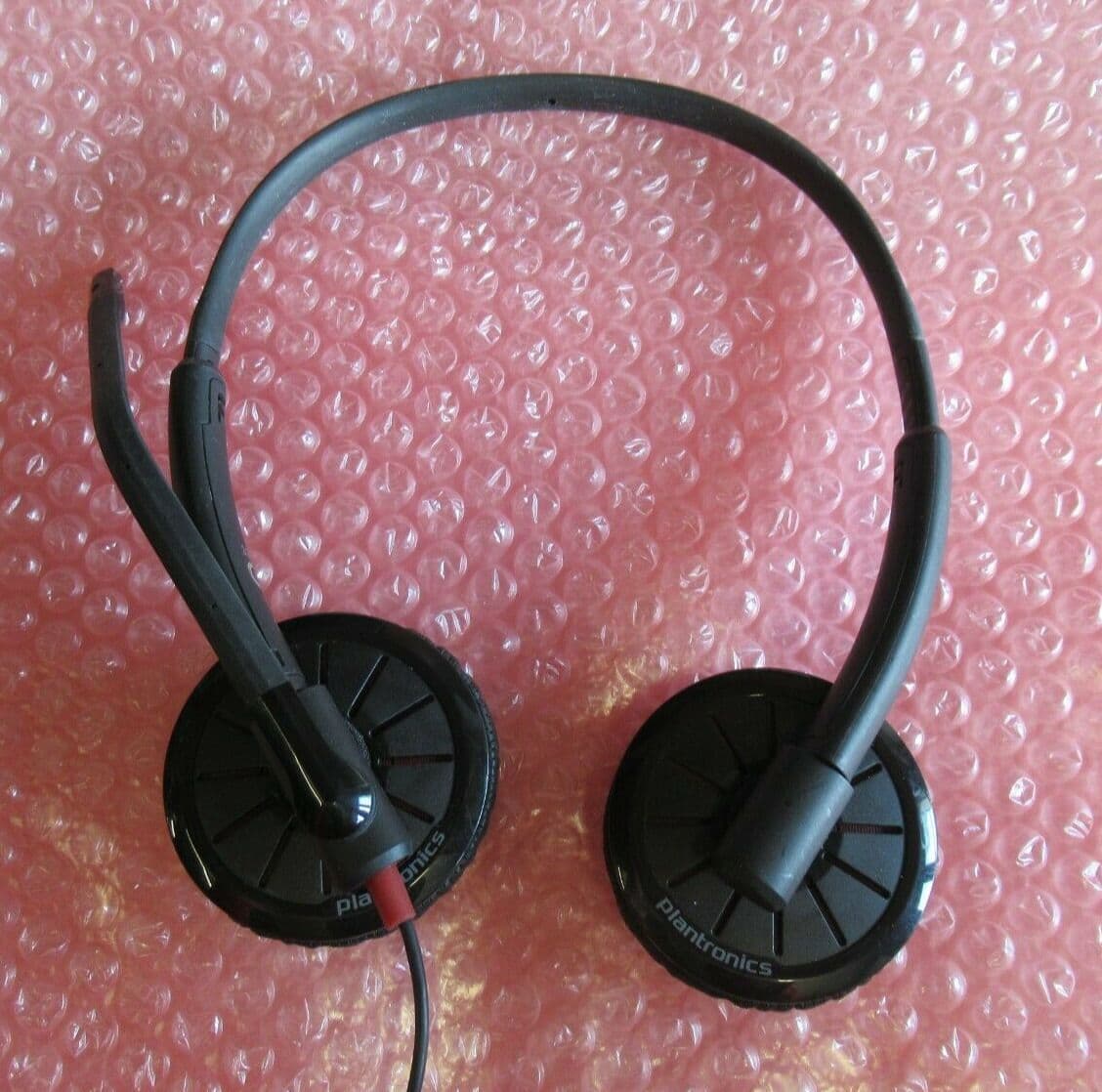 Plantronics Blackwire 300DA Black Wired Headset With Microphone