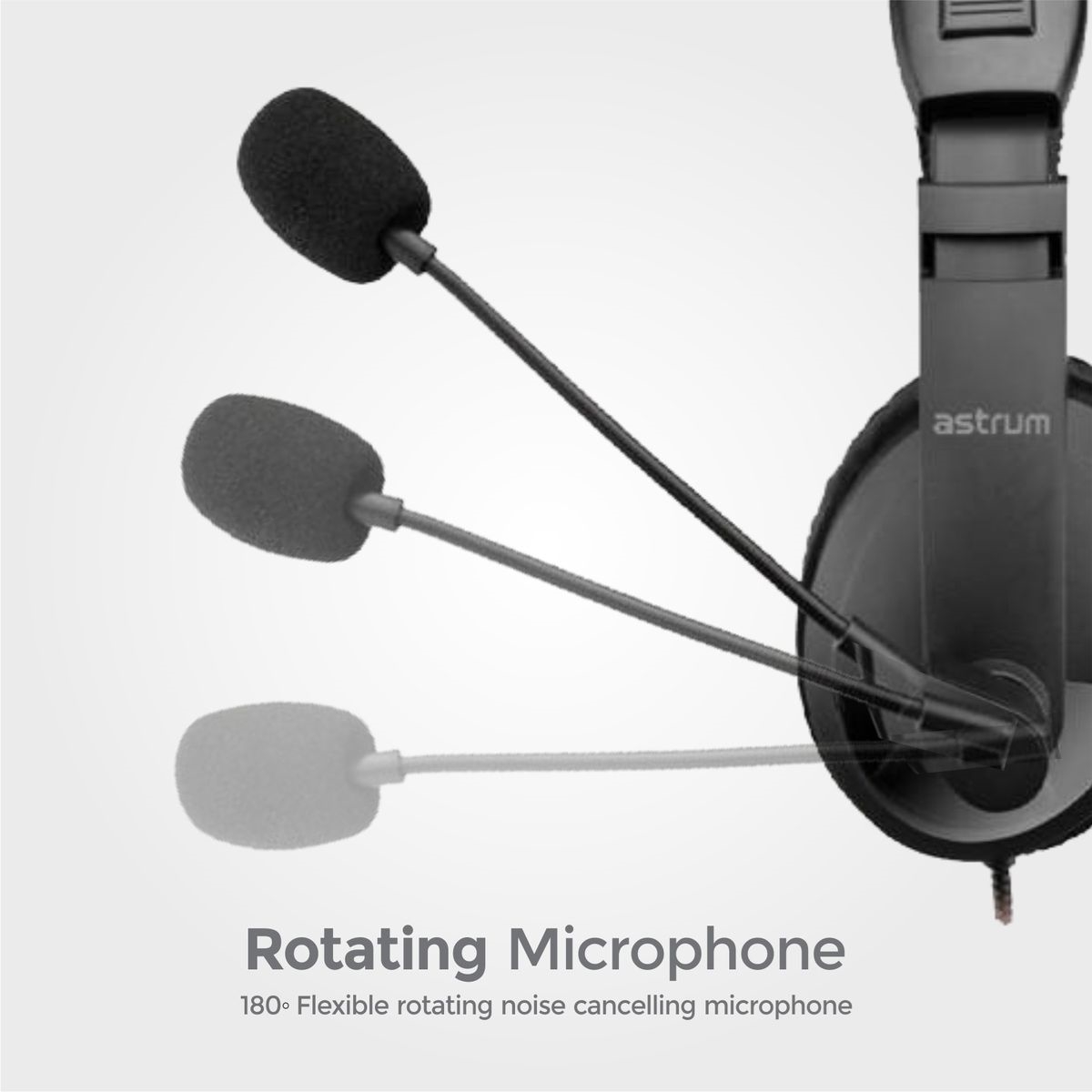 Astrum HS120 Wired Headset with Mic